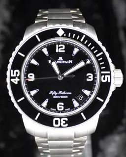 Blancpain Blancpain Fifty Fathoms 5015 12B30 98B 45mm Titanium Black