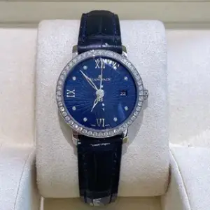 Blancpain Blancpain Villeret Ultra-Slim 6102C-1929-55A 29mm White gold Blue