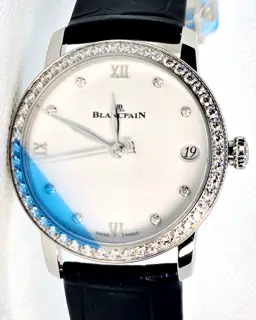 Blancpain Blancpain Villeret 6127 4628 55B 33.2mm Stainless steel White