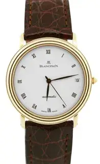 Blancpain Blancpain Villeret Ultra-Slim 0021-1418-55 34mm Yellow gold White