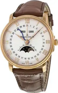 Blancpain Blancpain Villeret 6664 3642 55B 40mm Rose gold White