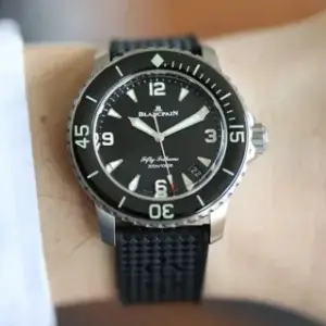 Blancpain Blancpain Fifty Fathoms 5010 12B30 B64B 42.5mm Titanium Black