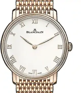 Blancpain Blancpain Ultraplate 6605 3642 MMB 40mm Rose gold White