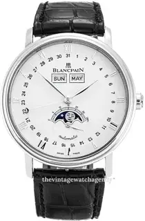 Blancpain Blancpain Villeret 6263-1127-55A 37.5mm Stainless steel White