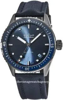 Blancpain Blancpain Fifty Fathoms 5000 0240 O52A 43.5mm Ceramic Blue