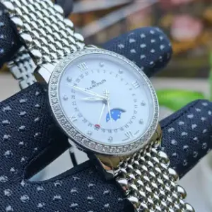 Blancpain Blancpain Quantième Phases de Lune 6126 4628 MMB 33mm Stainless steel White