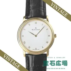 Blancpain Blancpain Villeret Ultra-Slim 0071-1418-55 34mm Yellow gold White