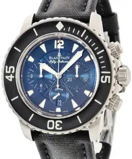 Blancpain Blancpain Fifty Fathoms 5085FB 1140 52B 45mm Stainless steel Blue