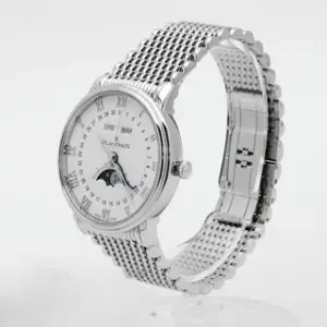 Blancpain Blancpain Quantième Phases de Lune 6126 1127 MMB 33mm Stainless steel White
