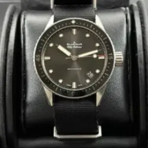 Blancpain Blancpain Fifty Fathoms 5000 1110 NABA 43mm Stainless steel Dark gray
