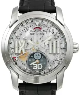 Blancpain Blancpain L-Evolution 8866 43.5mm White gold Skeletonized