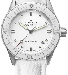 Blancpain Blancpain Fifty Fathoms 5100 1127 NAWA 38mm Stainless steel White