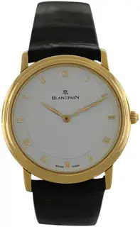 Blancpain Blancpain Villeret Ultra-Slim 0071-1418 33mm Yellow gold White