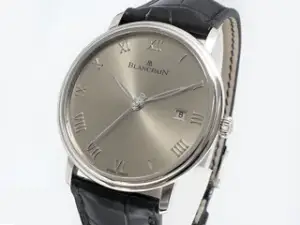 Blancpain Blancpain Villeret Ultra-Slim 6651-1504-55B 40mm White gold Gray