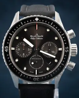 Blancpain Blancpain Fifty Fathoms 5200 1110 B52A 43mm Stainless steel Dark gray