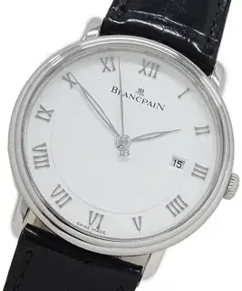 Blancpain Blancpain Villeret 6651 1127 55B Stainless steel White
