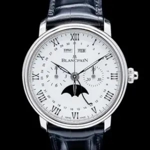 Blancpain Blancpain Villeret Complete Calendar 6685 40.5mm Stainless steel White