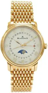 Blancpain Blancpain Quantième Phases de Lune 6126 3642 MMB 33mm Rose gold White