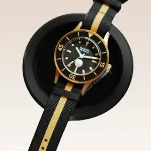 Blancpain Blancpain Fifty Fathoms 5901 5630 NANA 43.5mm Yellow gold Black