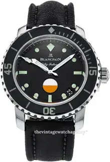 Blancpain Blancpain Fifty Fathoms 5008 1130 B52A 40.5mm Stainless steel Black
