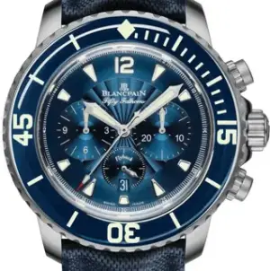 Blancpain Blancpain Fifty Fathoms 5085FB 1140 52B 45mm Stainless steel Blue
