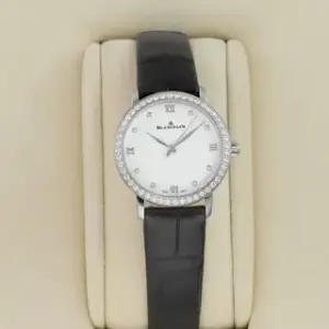 Blancpain Blancpain Ultraplate 6104 4628 55A 29mm Stainless steel White