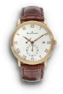 Blancpain Blancpain Villeret Ultra-Slim 6606-3642-55A 40mm Rose gold Silver