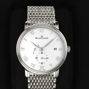 Blancpain Blancpain Villeret 6651 1127 MMB 40mm Stainless steel White