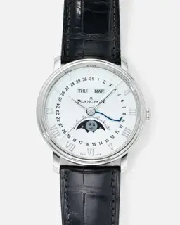 Blancpain Blancpain Villeret 6654 1127 55B 40mm Stainless steel White