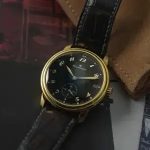 Blancpain Blancpain Villeret Ultra-Slim 1161 36mm Yellow gold Black