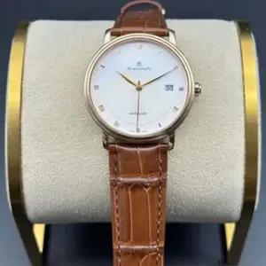 Blancpain Blancpain Villeret Ultra-Slim 6223-3642-55b 38mm Rose gold Silver