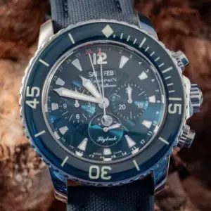 Blancpain Blancpain Fifty Fathoms 5066F 1140 52B 45mm Stainless steel Blue
