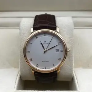 Blancpain Blancpain Villeret Ultra-Slim 6223-3642-55b 38mm Rose gold Silver