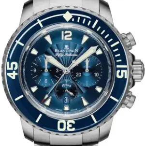 Blancpain Blancpain Fifty Fathoms 5085FB 1140 71B 45mm Stainless steel Blue