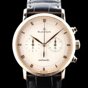 Blancpain Blancpain Villeret 4082 40mm Rose gold Silver