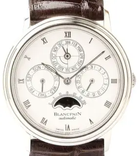 Blancpain Blancpain Villeret 34mm Platinum White