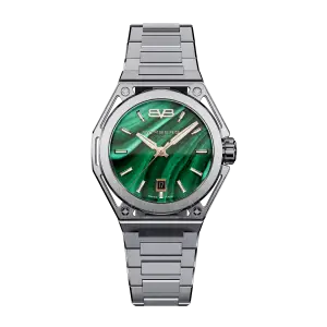 Bomberg EDGE MALACHITE GOLD