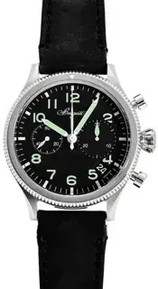 Breguet Breguet Type XX 2057ST/92/3WU 42mm Stainless steel Black
