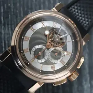 Breguet Breguet Marine 5837BR/92/5ZU 42mm Rose gold Black and Silver