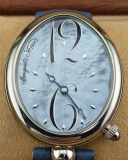 Breguet Breguet Reine de Naples 8967ST/V8/986 35.5mm Stainless steel Blue