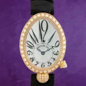 Breguet Breguet Reine de Naples 8928BR/5W/944/DD0D 33mm Rose gold White