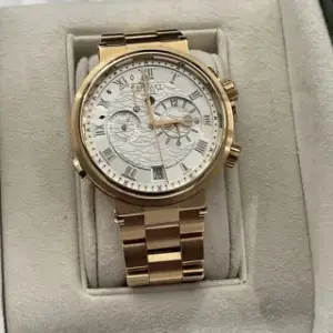 Breguet Breguet Marine 5547BR/12/RZ0 40mm Rose gold Silver