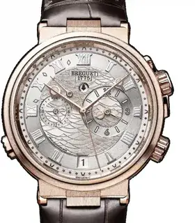 Breguet Breguet Marine 5547BR/12/9ZU 40mm Rose gold Silver