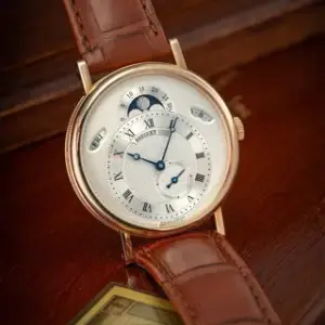Breguet Breguet Classique 7337BR/15/9VU 39mm Rose gold Silver