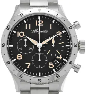 Breguet Breguet Type XX 2067ST/92/SW0 42mm Stainless steel Black