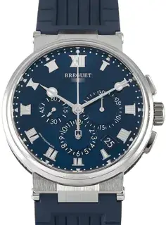 Breguet Breguet Marine 5527TI/Y1/5WV 42.5mm Titanium Blue