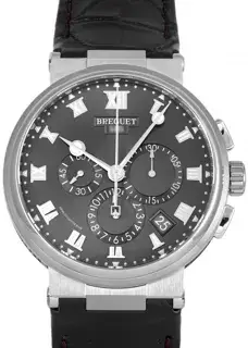 Breguet Breguet Marine 5527TI/G2/9WV 42mm Titanium Gray