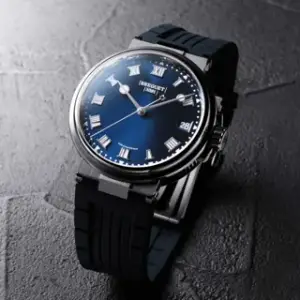 Breguet Breguet Marine 5517TI/Y1/5ZU 40mm Titanium Blue