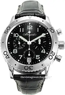 Breguet Breguet Type XX 3820ST/H2/9W6 39mm Stainless steel Black