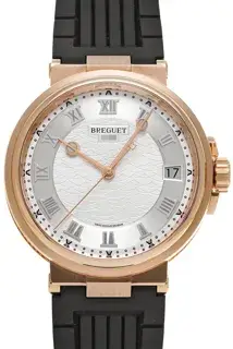 Breguet Breguet Marine 5517BR/12/5ZU 40mm Rose gold Silver